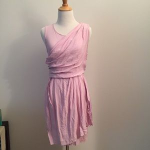 Ali Ro Draped Silk Dress